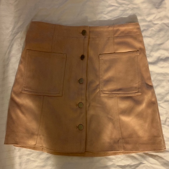 Forever 21 Dresses & Skirts - F21 Faux Suede Skirt. Sz S